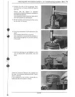 Предварительный просмотр 85 страницы Saab 900 Convertible Service Manual