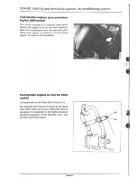 Предварительный просмотр 102 страницы Saab 900 Convertible Service Manual