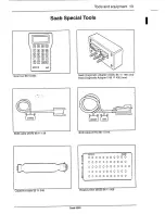 Предварительный просмотр 16 страницы Saab 9000 1991 Service Manual