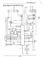 Предварительный просмотр 141 страницы Saab 9000 1991 Service Manual