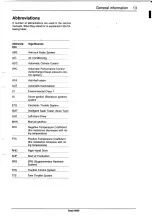 Предварительный просмотр 16 страницы Saab 9000 1995 Service Manual