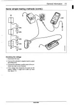 Предварительный просмотр 18 страницы Saab 9000 1995 Service Manual