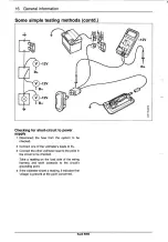 Предварительный просмотр 19 страницы Saab 9000 1995 Service Manual