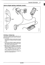 Предварительный просмотр 20 страницы Saab 9000 1995 Service Manual