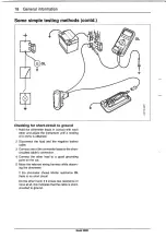 Предварительный просмотр 21 страницы Saab 9000 1995 Service Manual