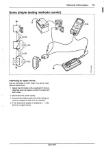 Предварительный просмотр 22 страницы Saab 9000 1995 Service Manual