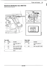 Предварительный просмотр 32 страницы Saab 9000 1995 Service Manual