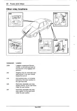 Предварительный просмотр 33 страницы Saab 9000 1995 Service Manual