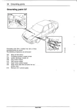 Предварительный просмотр 37 страницы Saab 9000 1995 Service Manual