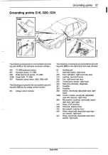 Предварительный просмотр 40 страницы Saab 9000 1995 Service Manual