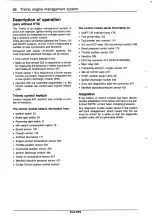 Предварительный просмотр 71 страницы Saab 9000 1995 Service Manual