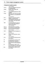 Предварительный просмотр 77 страницы Saab 9000 1995 Service Manual