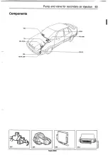 Предварительный просмотр 86 страницы Saab 9000 1995 Service Manual