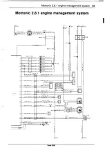 Предварительный просмотр 88 страницы Saab 9000 1995 Service Manual