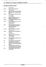 Предварительный просмотр 95 страницы Saab 9000 1995 Service Manual