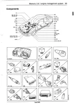 Предварительный просмотр 96 страницы Saab 9000 1995 Service Manual