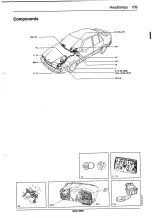 Предварительный просмотр 112 страницы Saab 9000 1995 Service Manual