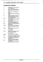 Предварительный просмотр 119 страницы Saab 9000 1995 Service Manual