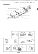 Предварительный просмотр 126 страницы Saab 9000 1995 Service Manual