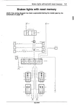 Предварительный просмотр 134 страницы Saab 9000 1995 Service Manual