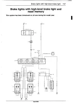 Предварительный просмотр 140 страницы Saab 9000 1995 Service Manual