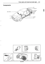 Предварительный просмотр 144 страницы Saab 9000 1995 Service Manual