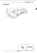 Предварительный просмотр 164 страницы Saab 9000 1995 Service Manual