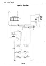 Предварительный просмотр 165 страницы Saab 9000 1995 Service Manual