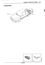 Предварительный просмотр 172 страницы Saab 9000 1995 Service Manual