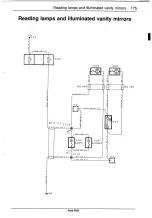 Предварительный просмотр 178 страницы Saab 9000 1995 Service Manual