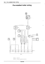 Предварительный просмотр 187 страницы Saab 9000 1995 Service Manual