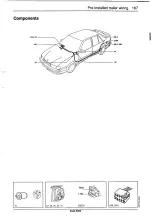 Предварительный просмотр 190 страницы Saab 9000 1995 Service Manual