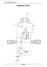 Предварительный просмотр 195 страницы Saab 9000 1995 Service Manual