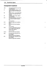 Предварительный просмотр 197 страницы Saab 9000 1995 Service Manual