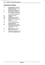 Предварительный просмотр 217 страницы Saab 9000 1995 Service Manual