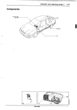 Предварительный просмотр 218 страницы Saab 9000 1995 Service Manual