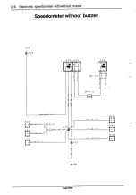 Предварительный просмотр 219 страницы Saab 9000 1995 Service Manual