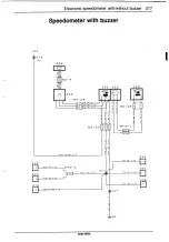 Предварительный просмотр 220 страницы Saab 9000 1995 Service Manual