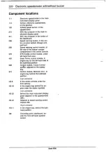 Предварительный просмотр 223 страницы Saab 9000 1995 Service Manual