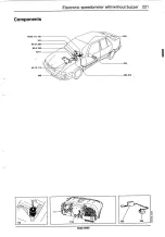 Предварительный просмотр 224 страницы Saab 9000 1995 Service Manual