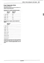 Предварительный просмотр 228 страницы Saab 9000 1995 Service Manual