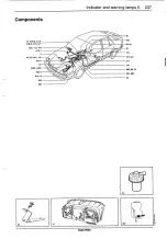 Предварительный просмотр 240 страницы Saab 9000 1995 Service Manual