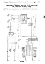 Предварительный просмотр 242 страницы Saab 9000 1995 Service Manual