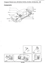 Предварительный просмотр 248 страницы Saab 9000 1995 Service Manual