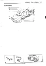 Предварительный просмотр 252 страницы Saab 9000 1995 Service Manual