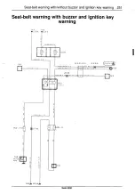 Предварительный просмотр 254 страницы Saab 9000 1995 Service Manual