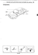 Предварительный просмотр 258 страницы Saab 9000 1995 Service Manual