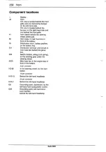 Предварительный просмотр 261 страницы Saab 9000 1995 Service Manual