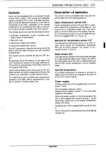 Предварительный просмотр 274 страницы Saab 9000 1995 Service Manual