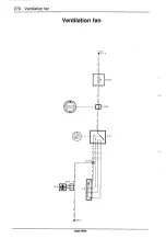 Предварительный просмотр 279 страницы Saab 9000 1995 Service Manual